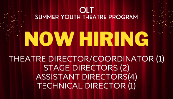 OLT Summer Youth Theatre Jobs 2023